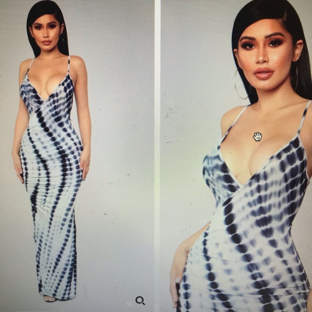 Fashion Nova Tie Dye Dress